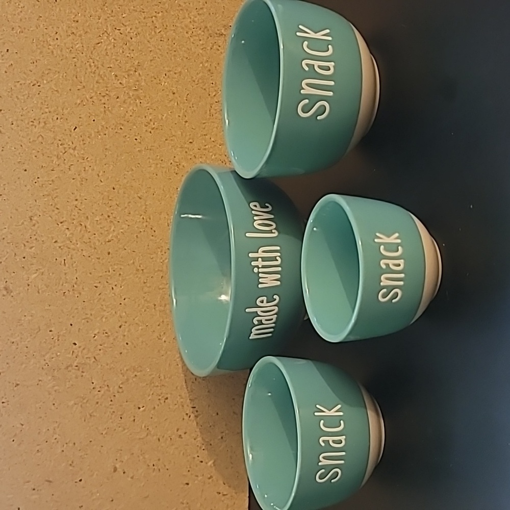 Snack Bowl Set of 4 Bowls